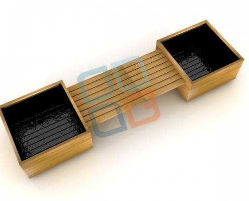 AS-005 İkili Saksı Bank